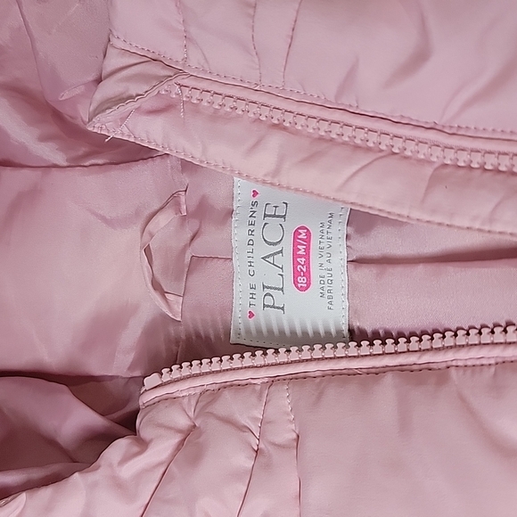 The Children's Place, Girl's Puffer Jacket- Size 18-24M - Picture 2 of 5